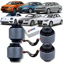 Kit 04 buchas do braço curvo traseiro jetta passat new beetle eos audi a1 a3 tt 2006 a 2018 Kit 04 buchas do braço curvo traseiro jetta passat new beetle eos audi a1 a3 tt 2006 a 2018