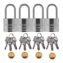 Kit 04 Cadeados Chave Atomica TrianGle Chave Anti-micha Chave Anti-copia Kit 04 Cadeados Chave Atomica TrianGle Chave Anti-micha Chave Anti-copia
