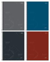 Kit 04 Caderno Espiral CD 10 Matérias Universitário ZIP 160 Folhas Tilibra Kit 04 Caderno Espiral CD 10 Matérias Universitário ZIP 160 Folhas Tilibra