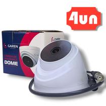 Kit 04 Câmera Segurança Dome Full Hd colorida à noite 2.8mm Kit 04 Câmera Segurança Dome Full Hd colorida à noite 2.8mm