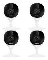 Kit 04 Câmeras Wi-fi Intelbras Imx-c Mibo Ip Full Hd Branca