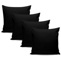 Kit 04 Capas Almofada Suede Sortido Veludo Sala Kit 04 Capas Almofada Suede Sortido Veludo Sala