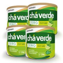 Kit 04 Chá Verde Solúvel Zero Calorias + Vitamina C 250g