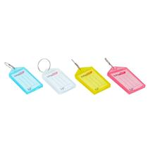 Kit 04 Chaveiro Plástico Organizador De Chaves Com Etiqueta Pautada - Maxcril