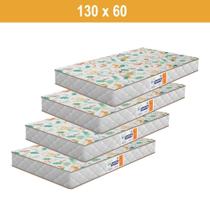 Kit 04 Colchões 130x60 Para Berço Gazin Kit 04 Colchões 130x60 Para Berço Gazin