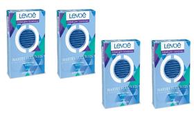 Kit 04 Cotonete Hastes Flexíveis 150un Levoe