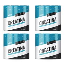 Kit 04 Creatina Monohidratada Sem Sabor 300g Shark Pro