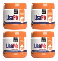 Kit 04 Creme Lisa Pé Super Hidratante Com Ureia Biosoft 120g
