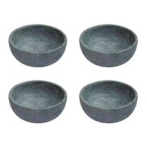 Kit 04 Cumbucas de Pedra Sabão 220ML Tipo Exportação Industria São Jose