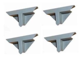 Kit 04 Dispositivo Montagem Mdf Unicanto T 15 Mm Gabarito