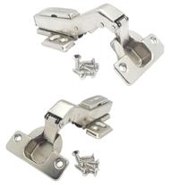 Kit 04 Dobradiças 45 Graus Ângulo Especial Móveis Armários