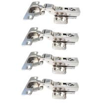 Kit 04 Dobradiças Amortecedor Click Slow 35mm Móveis Portas