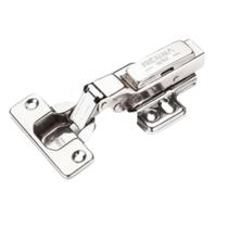 Kit 04 Dobradiças Curva Inox Amortecedor Click Móveis Portas Kit 04 Dobradiças Curva Inox Amortecedor Click Móveis Portas