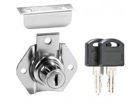 Kit 04 Fechaduras 22mm ou 31mm Portas Gavetas e Armários