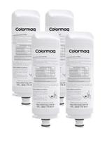 Kit 04 filtro refil colormaq acqua purificador cpuhevaban cpuelsaben cpuhevabbn cpuhevacbn
