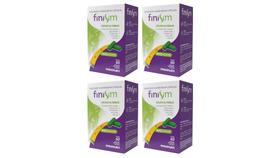 Kit 04 FiniSim Cromo e Fibras 60 Cápsulas - Maxinutri