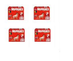 Kit 04 Fralda Supreme Care Hiper G 58un - Huggies