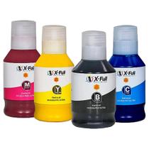 Kit 04 Frascos de tintas compatíveis Canon Maxify GI-16 Para GX6010 Kit 04 Frascos de tintas compatíveis Canon Maxify GI-16 Para GX6010