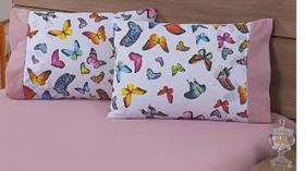 Kit 04 Fronhas Avulsas 80X60Cm Percal 100% Algodão 180 Fios Kit 04 Fronhas Avulsas 80X60Cm Percal 100% Algodão 180 Fios