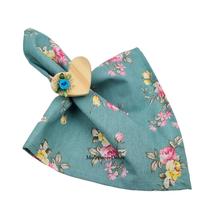 KIT 04 Guardanapo de Tecido 40 x 40cm Gotas - Acabamento Bainha - Várias Cores e Estampas