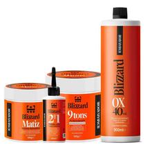 Kit 04 Itens - Platinado Masculino Blizzard Embaixador