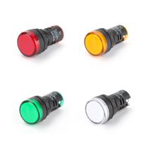 Kit 04 Lampada Sinaleiro Led AD16-22DS - 220V (BR/AZ/VD/VM)
