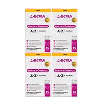 Kit 04 Lavitan Mulher A-Z Super Fórmula 60 Cápsulas - Cimed