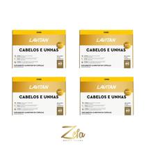 Kit 04 Lavitan Vitamina Cabelos E Unhas 60 Cápsulas - Cimed