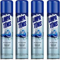 Kit 04 Limpa Tênis Premium Petroplus PP-0192BR - 300ml - Espuma Mágica para Limpeza a Seco de Calçados Kit 04 Limpa Tênis Premium Petroplus PP-0192BR - 300ml - Espuma Mágica para Limpeza a Seco de Calçados