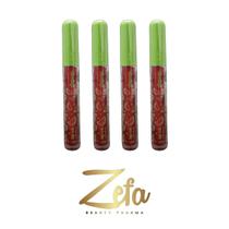 Kit 04 Lip Oil Nutritivo Hidratante Melancia 5,5ml - Dapop