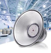 Kit 04 Luminária Industrial LED 200W High Bay Potente