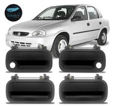 Kit 04 Maçanetas Externas Corsa 1994 á 2005 / Vectra 1993 á 1996 .