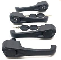 Kit 04 Maçanetas Externas Fiat Uno / Premio / Uno Mille 04 Portas .