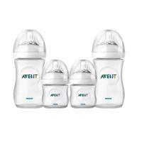 Kit 04 Mamadeiras ( 2 de 125ML e 2 de 260ML ) Petala Gemeos Kit 04 Mamadeiras ( 2 de 125ML e 2 de 260ML ) Petala Gemeos