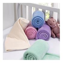 Kit 04 Mantas Bebe 90 X 1,00cm