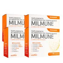 Kit 04 Milmune Concentrado Ecofitus 60 Comprimidos Imunidade Kit 04 Milmune Concentrado Ecofitus 60 Comprimidos Imunidade