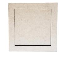 Kit 04 Molduras Quadrada 30x30 Decoração Parede Mdf Cru 3mm