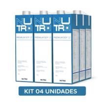Kit 04 NUTRO PREMIUM SOY 1.2 SIG SIG acartonada 1000ml Baunilha