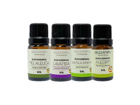 Kit 04 óleos essenciais melaleuca lavanda hortelã e alecrim 10ml belezanatu Kit 04 óleos essenciais melaleuca lavanda hortelã e alecrim 10ml belezanatu