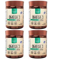 Kit 04 Ômega 3 Fish Oil - 60 caps - 1360mg - Nutrify