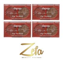 Kit 04 Paleta Duo Blush Matte E Iluminador Cor C - Dapop