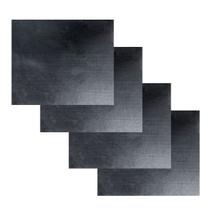 Kit 04 Parabarro Carreta Caminhão Lameiro Liso 50x70 Cm