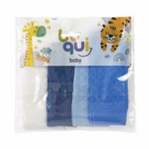 Kit 04 Pares de Meias Recém Nascido RN Bebê Enxoval Maternidade Macias Cores Sortidas Modelo Pipoqu