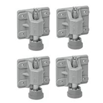 Kit 04 Pé Nivelador Regulável 75mm FGV/TN Para Mesas Armários