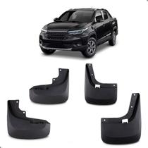 Kit 04 Peças Parabarro Strada 2021 A 2024 Diant E Traseiro