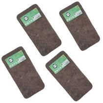 Kit 04 Placas De Fibra De Coco Tutor Trepadeiras Orquídeas