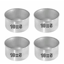 kit 04 (Quatro)Formas Bento Cake 10 X 5 Assadeira Bolo Confeitaria