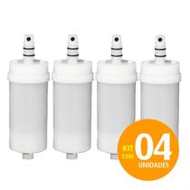 Kit 04 refil blindado universal branco - troca 6 meses