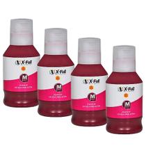 Kit 04 Refil de Tintas Compatível Canon Maxify GI-16 Magenta