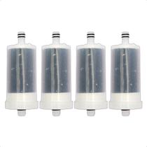 Kit 04 Refil Pro Saude Blindado Carvão Ativado Torneira Kit 04 Refil Pro Saude Blindado Carvão Ativado Torneira
